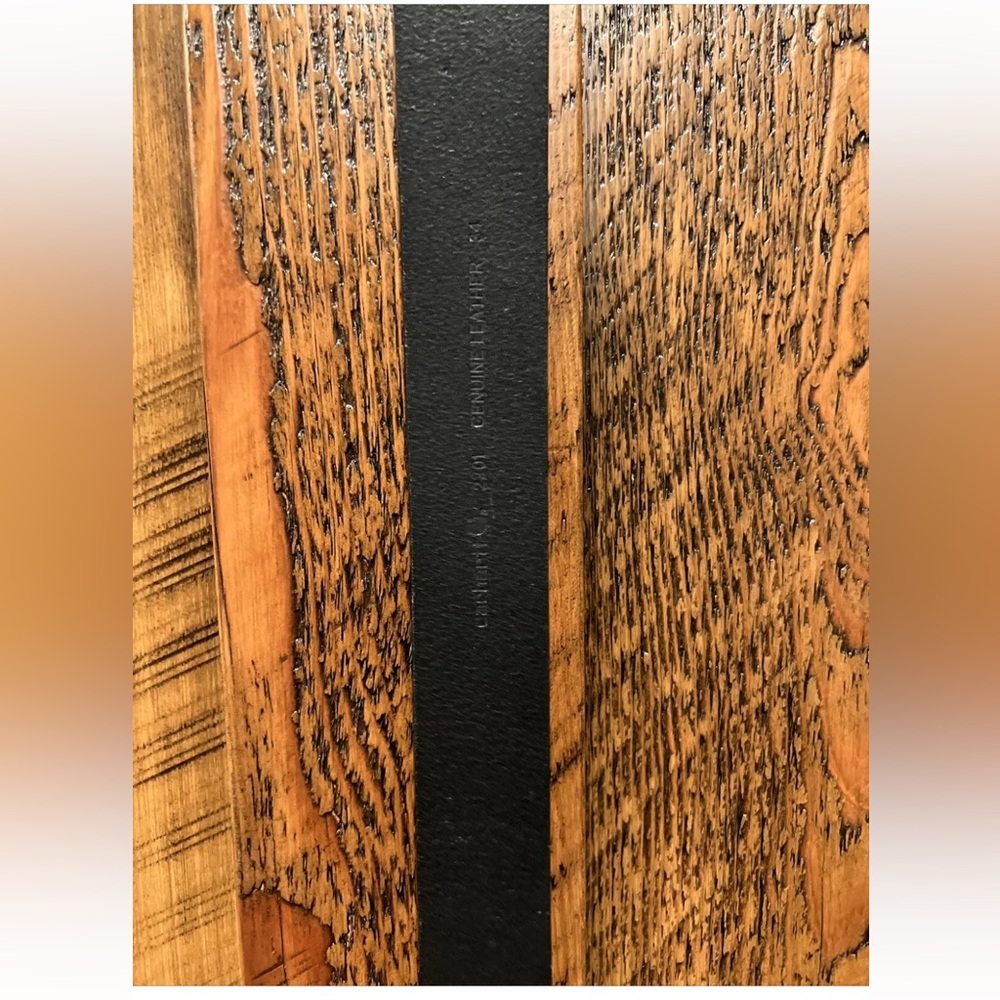 Carhartt Journeyman Belt Black 34 Full Grain Leather Career Minimalist NWT - Picture 8 of 16